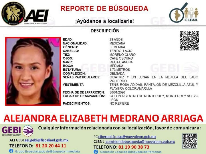 El descubrimiento del cuerpo de una joven desaparecida en Monterrey ha conmocionado a la comunidad y a su círculo cercano.