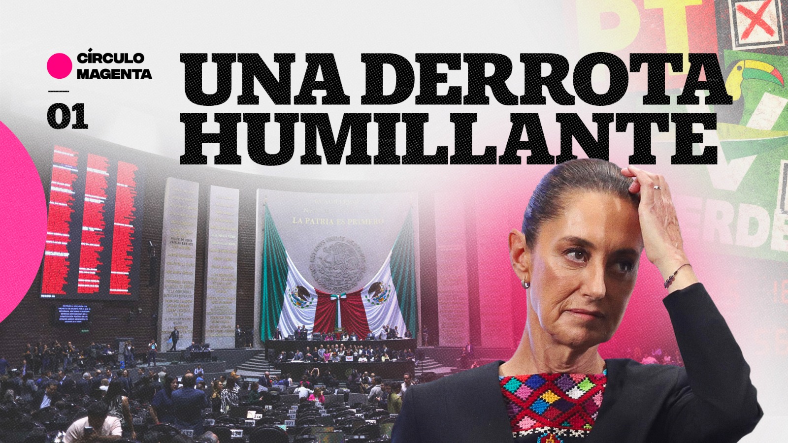El rechazo a la reforma electoral representa una dura señal para Claudia Sheinbaum y su administración en el contexto actual.