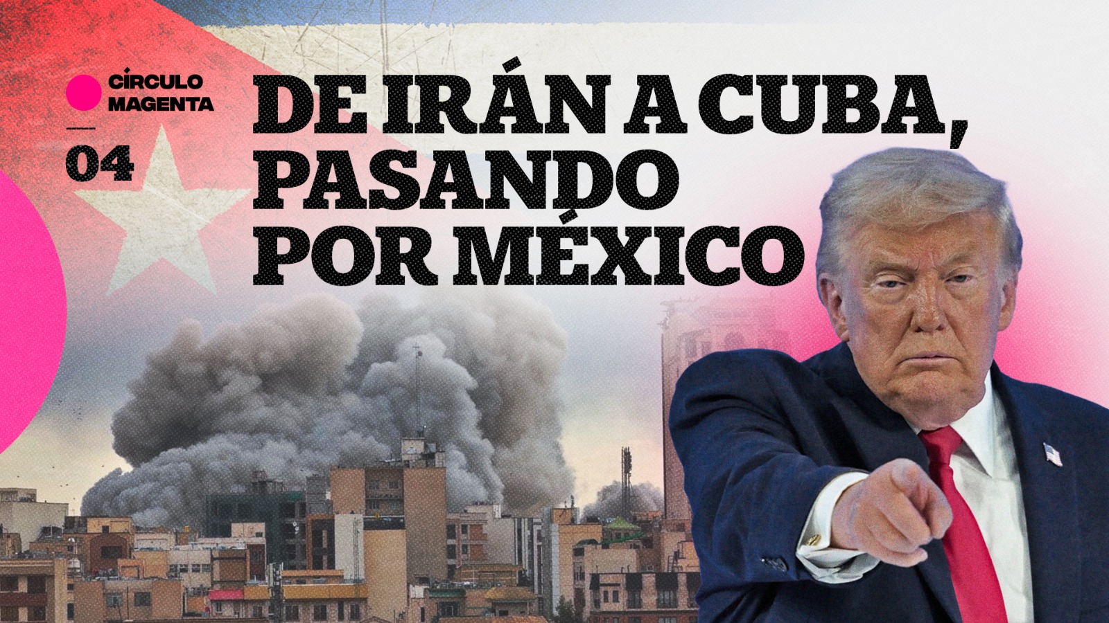 Explora el análisis del Círculo Magenta sobre las consecuencias políticas de la guerra en Irán y su conexión con América Latina.