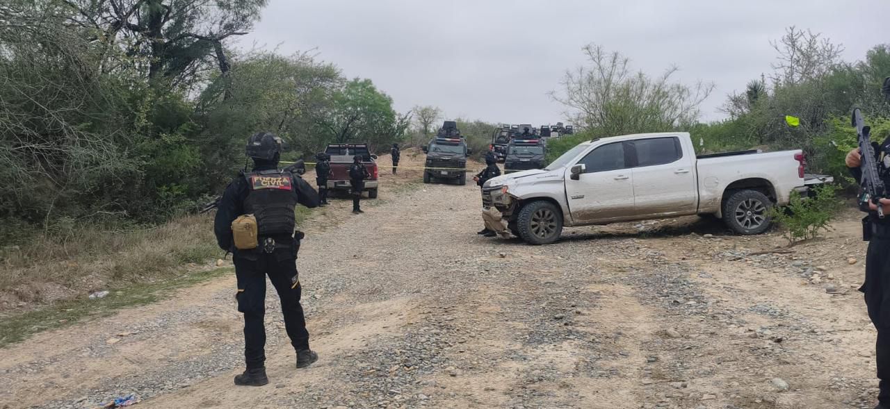 Un enfrentamiento armado en Parás resulta en cinco muertos y un importante aseguramiento de armamento involucrado.