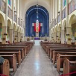 Miles de fieles se congregan en la Parroquia Cristo Rey de Monterrey durante la Semana Santa para actividades religiosas.